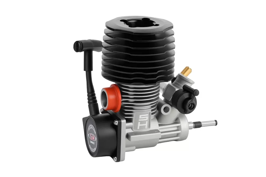 Moteur d'échappement arrière. 21(3.48cc) avec arbre SG/démarreur/prise de préchauffage/glissière pour voiture 1/8 Nitro RC # P0015