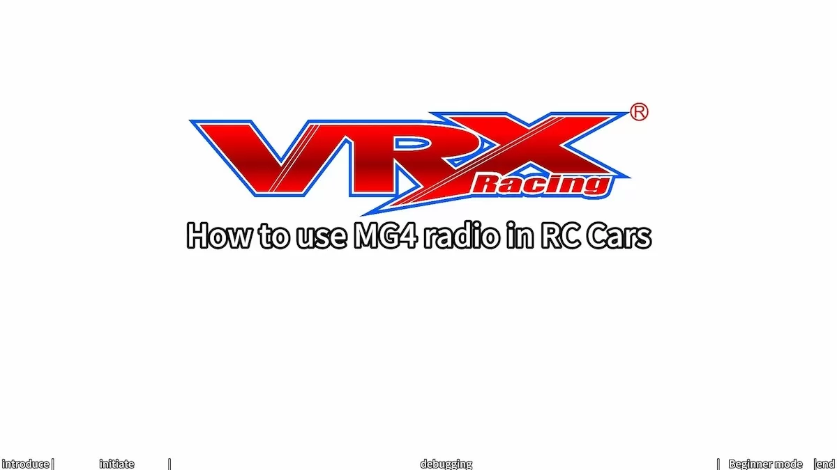 Comment utiliser la radio MG4 dans les voitures RC