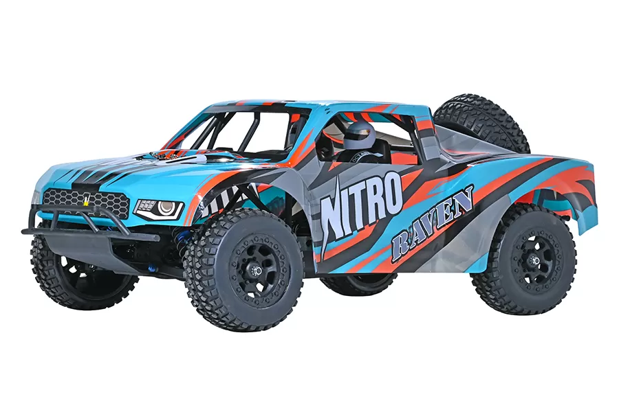 NITRO 1/8 échelle 4 roues motrices, tout-terrain électrique RC de courte durée 2.4G RTR # RH819