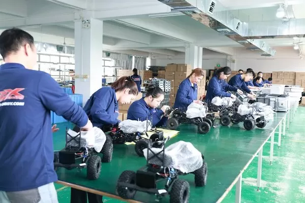 Atelier d'emballage et d'expédition