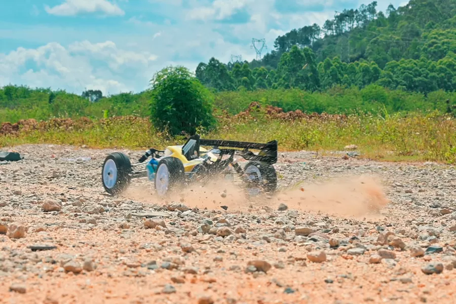 8 échelles 4WD électrique tout-terrain RC Buggy 2.4G Brushless haute vitesse RTR # RH816