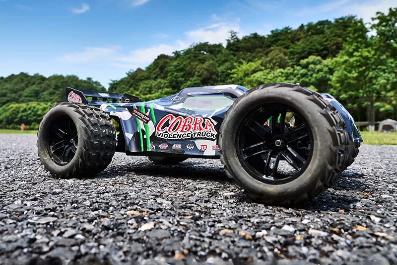 8 échelles 4WD électrique hors route RC Truggy 2.4G brossé haute vitesse RTR # RH817