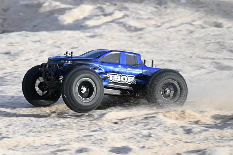 Moteur Nitro RC Truggy 2.4G haute vitesse # RH1002 10 échelles 4WD hors route