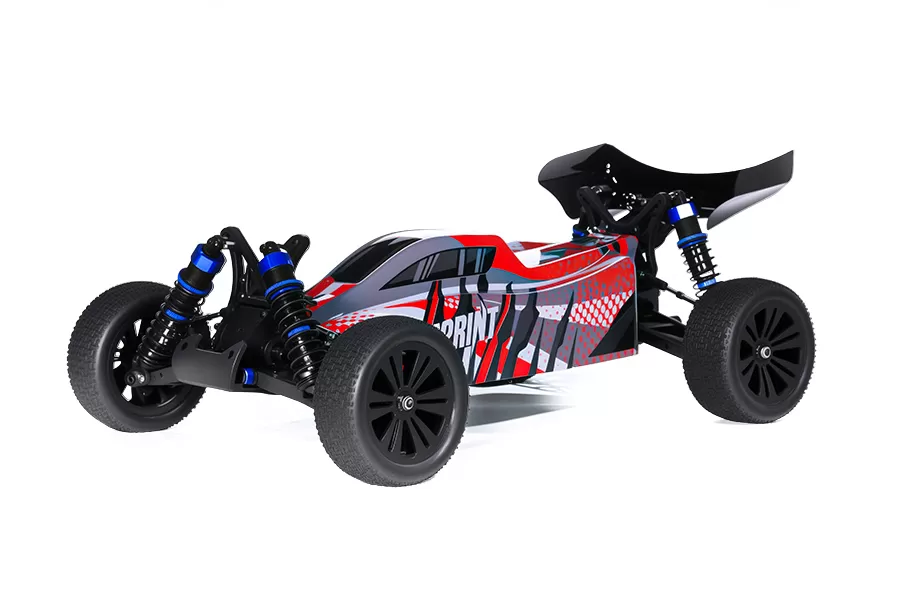 SPRINT 1/10 échelle 4WD électrique tout-terrain RC Buggy 2.4G brossé haute vitesse RTR # RH1067