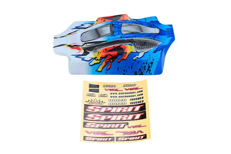 VRX PVC RC coque de carrosserie pour 1/10 échelle RC Buggy # R0070BL