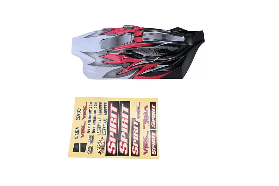 VRX PVC RC coque de carrosserie pour voiture RC à 1/10 échelle # R0073