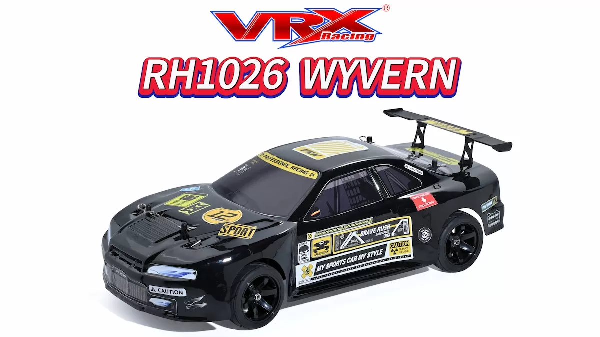 VRX Wyvern RH1026 Unboxing: une plongée profonde dans la voiture de tourisme à dérive et de tourisme haute performance de VRX Racing
