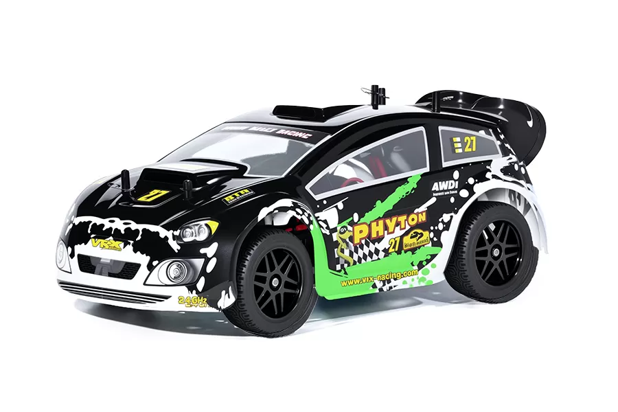 XR16 1/16 échelle 4WD Rallye électrique tout-terrain RC 2.4G Brushless haute vitesse RTR # RH1612