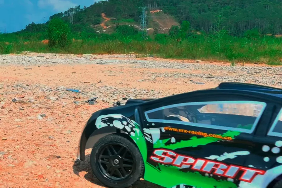 XR16 1/16 échelle 4WD Rallye électrique tout-terrain RC 2.4G Brushless haute vitesse RTR # RH1612